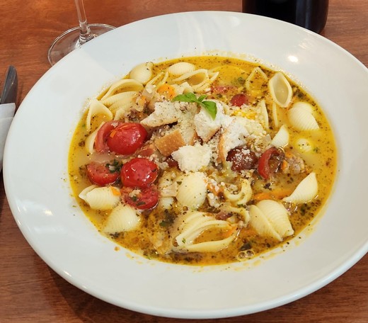 Pasta e Fagioli with Italian Sausage